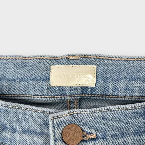 MOTHER The Mid Rise Rambler Zip Ankle in Balls in Your Court Size 33 - Picture 4 of 9